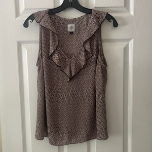 Cabi Stellar Top. Sleeveless size medium.
